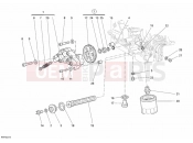 DUCATI Monster 695 OIL PUMP - FILTER » LUBRICATION SYSTEM