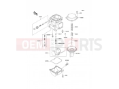 KAWASAKI GPZ500S (EX500-E10) Carburetor Parts