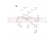 KAWASAKI GPZ500S (EX500-E10) Swingarm