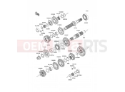 KAWASAKI VERSYS (KLE650A8F) Transmission