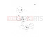 KAWASAKI VERSYS (KLE650A8F) Decals(Blue)(Black)(Black)