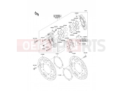 KAWASAKI 2008 Front Brake
