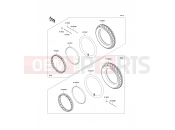 Tires - Kawasaki D-TRACKER 125 (KLX125DBF) 2011