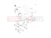 Labels - Kawasaki D-TRACKER 125 (KLX125DBF) 2011