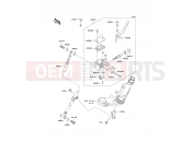 Front Master Cylinder - Kawasaki NINJA 250R (EX250KBFA) 2011