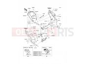 Cowling Lowers - Kawasaki NINJA 250R (EX250KBFA) 2011
