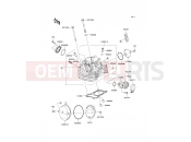 KAWASAKI D-TRACKER 125 (KLX125DCF) Cylinder Head