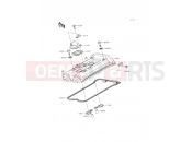 Cylinder Head Cover - Kawasaki ER-6f (EX650ECF) 2012