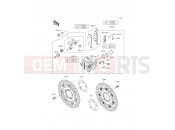 Front Brake - Kawasaki ER-6f (EX650ECF) 2012