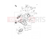 Air Cleaner - Kawasaki VERSYS (KLE650CCF) 2012