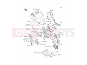 KAWASAKI VERSYS ABS (KLE650DCF) Side Covers/Chain Cover