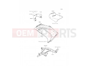KAWASAKI ER-6f ABS (EX650FDS) Decals(Green)