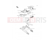 KAWASAKI Ninja 650 ABS (EX650FDS) Side Covers/Chain Cover