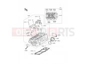 KAWASAKI VERSYS (KLE650CDF) Cylinder Head