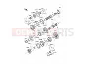 KAWASAKI VERSYS (KLE650CDF) Transmission