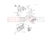 KAWASAKI VERSYS (KLE650CDF) Radiator