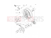 KAWASAKI VERSYS (KLE650CDF) Rear Hub
