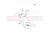 KAWASAKI VERSYS (KLE650CDF) Decals(Gray)