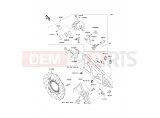 KAWASAKI VERSYS ABS (KLE650DDF) Rear Brake