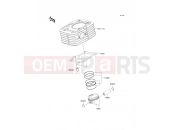 KAWASAKI D-TRACKER 125 (KLX125DEF) Cylinder/Piston(s)