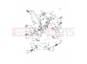 KAWASAKI D-TRACKER 125 (KLX125DEF) Footrests
