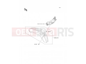 KAWASAKI D-TRACKER 125 (KLX125DEF) Front Fender(s)