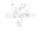KAWASAKI D-TRACKER 125 (KLX125DEF) Rear Brake