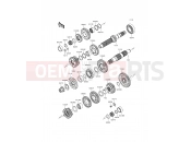 KAWASAKI ER-6f (EX650EEF) Transmission