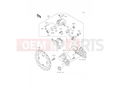 KAWASAKI ER-6f (EX650EEF) Rear Brake