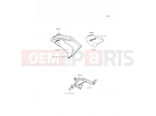 KAWASAKI ER-6f (EX650EEF) Decals(Orange)