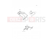 KAWASAKI ER-6f (EX650EEF) Decals(Gray)