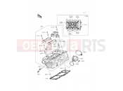 KAWASAKI ER-6f ABS (EX650FEF) Cylinder Head