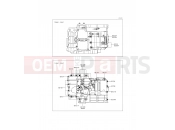 KAWASAKI ER-6f ABS (EX650FEF) Crankcase Bolt Pattern