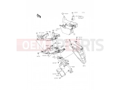 KAWASAKI ER-6f ABS (EX650FEF) Rear Fender(s)
