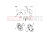 KAWASAKI ER-6f ABS (EX650FEF) Front Brake