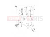 KAWASAKI ER-6f ABS (EX650FEF) Rear Master Cylinder