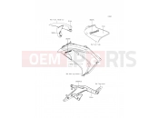 KAWASAKI ER-6f ABS (EX650FEF) Decals(Gray)