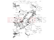 KAWASAKI J300 ABS (SC300BEF) Frame