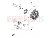 KAWASAKI J300 ABS (SC300BEF) Rear Hub