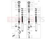 KAWASAKI J300 ABS (SC300BEF) Front Fork