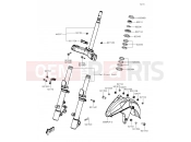 KAWASAKI J300 ABS (SC300BEFA) Front Fender(s)