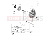 KAWASAKI J300 ABS (SC300BEFA) Front Hub