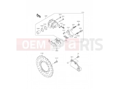 KAWASAKI 2014 Rear Brake