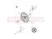 KAWASAKI NINJA 300 (EX300AEFA) Front Hub