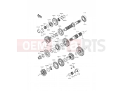 KAWASAKI Ninja 650 ABS (EX650FEF) Transmission