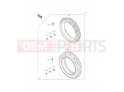 KAWASAKI Ninja 650 ABS (EX650FEF) Tires