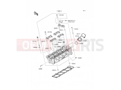 Cylinder Head - Kawasaki VERSYS 1000 (KLZ1000AEF) 2014