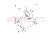 Rear Hub - Kawasaki VERSYS 1000 (KLZ1000AEF) 2014