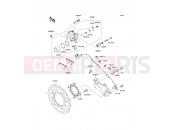 Rear Brake - Kawasaki VERSYS 1000 (KLZ1000AEF) 2014