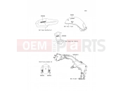 Decals(Gray)(White) - Kawasaki VERSYS 1000 (KLZ1000AEF) 2014